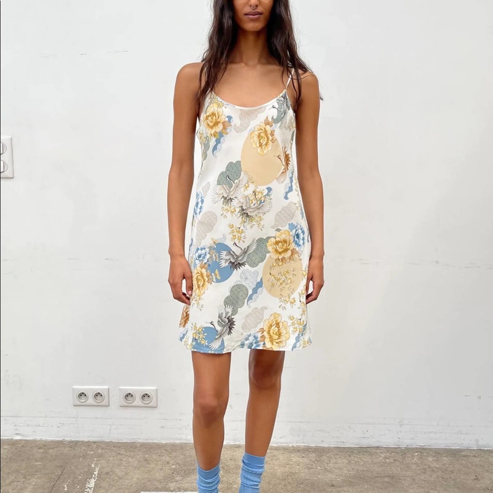 Zara printed dress lingerie - Picture 2 of 3